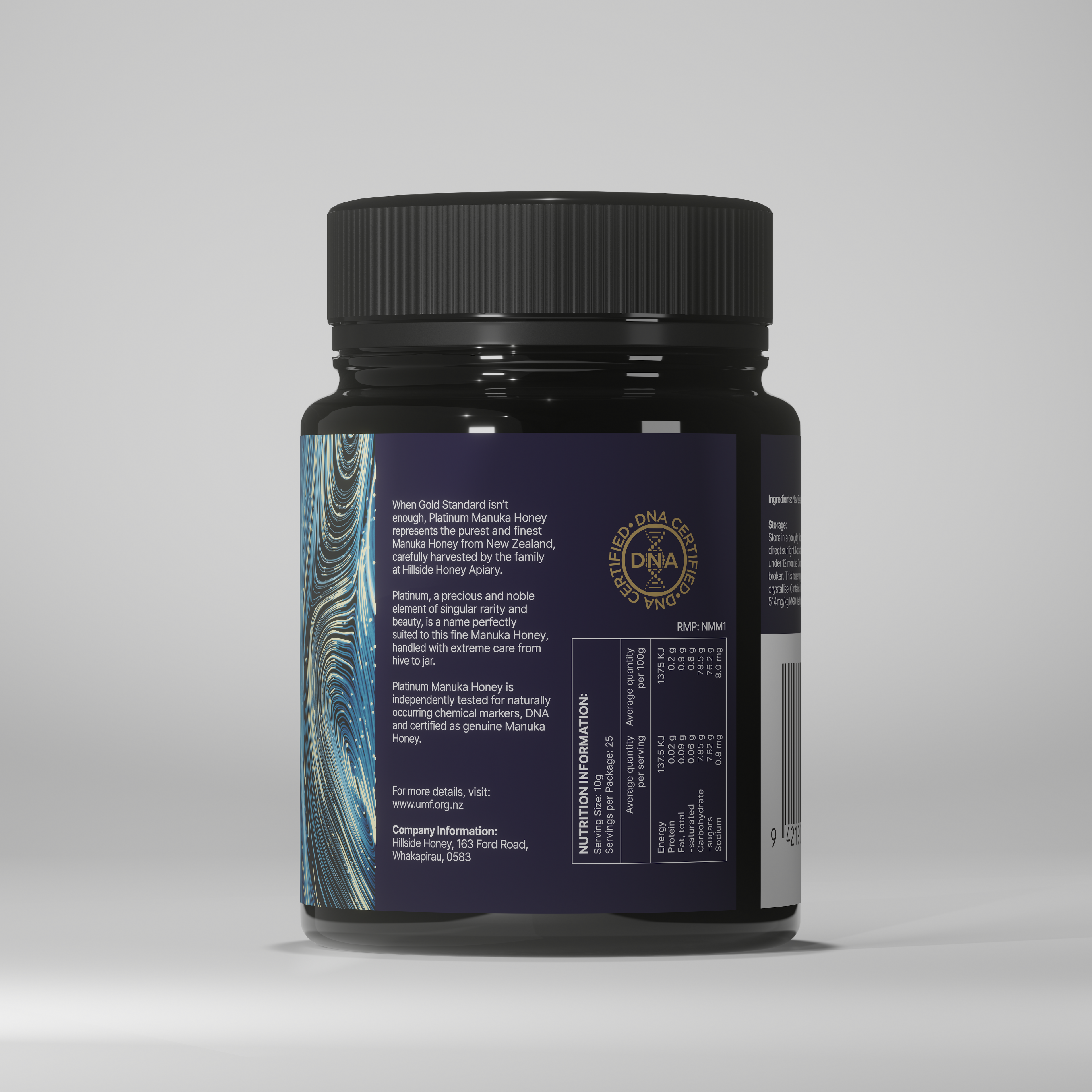 Platinum Manuka Grade 15+